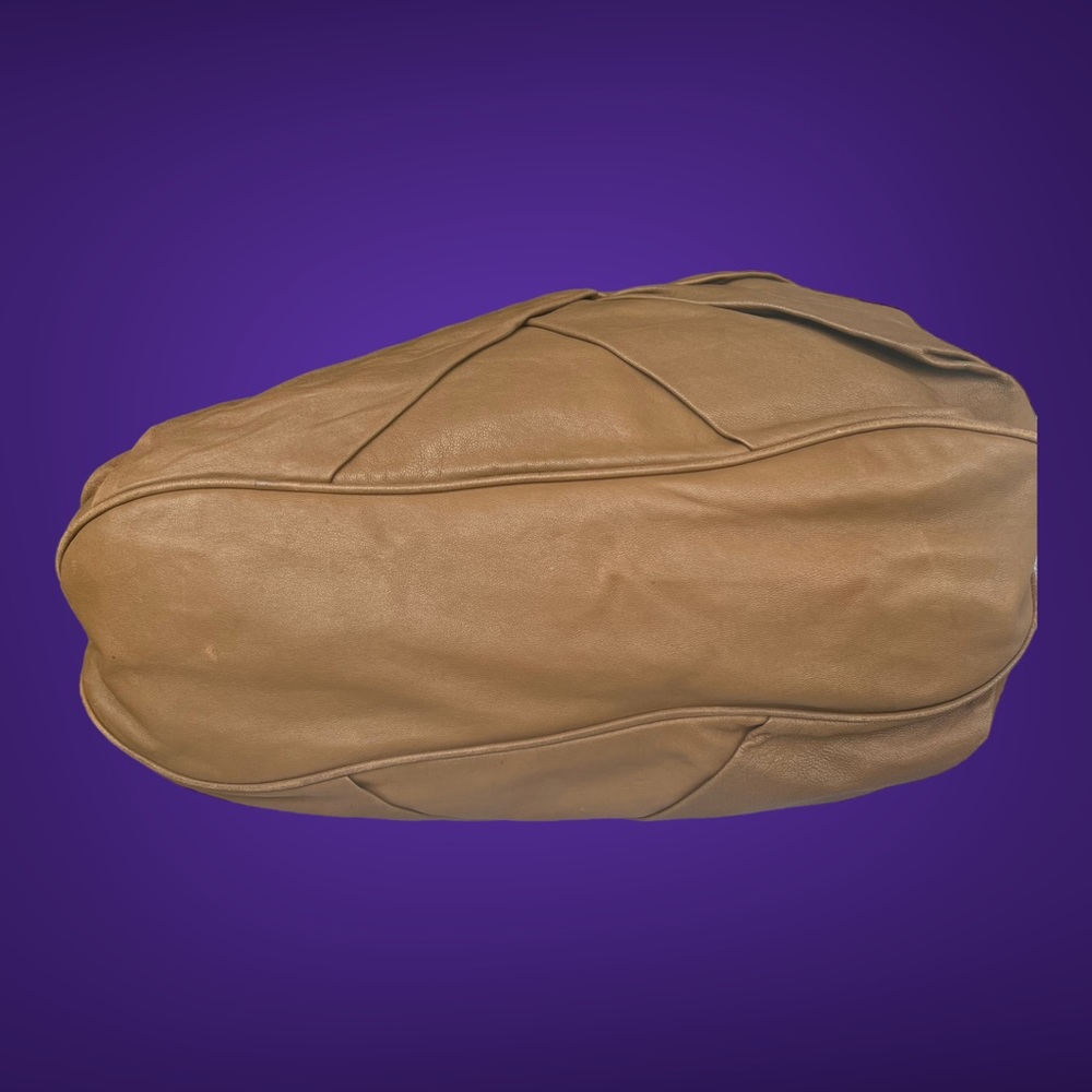 Large Lambskin Burberry Hobo Bag - Picture 9 of 12